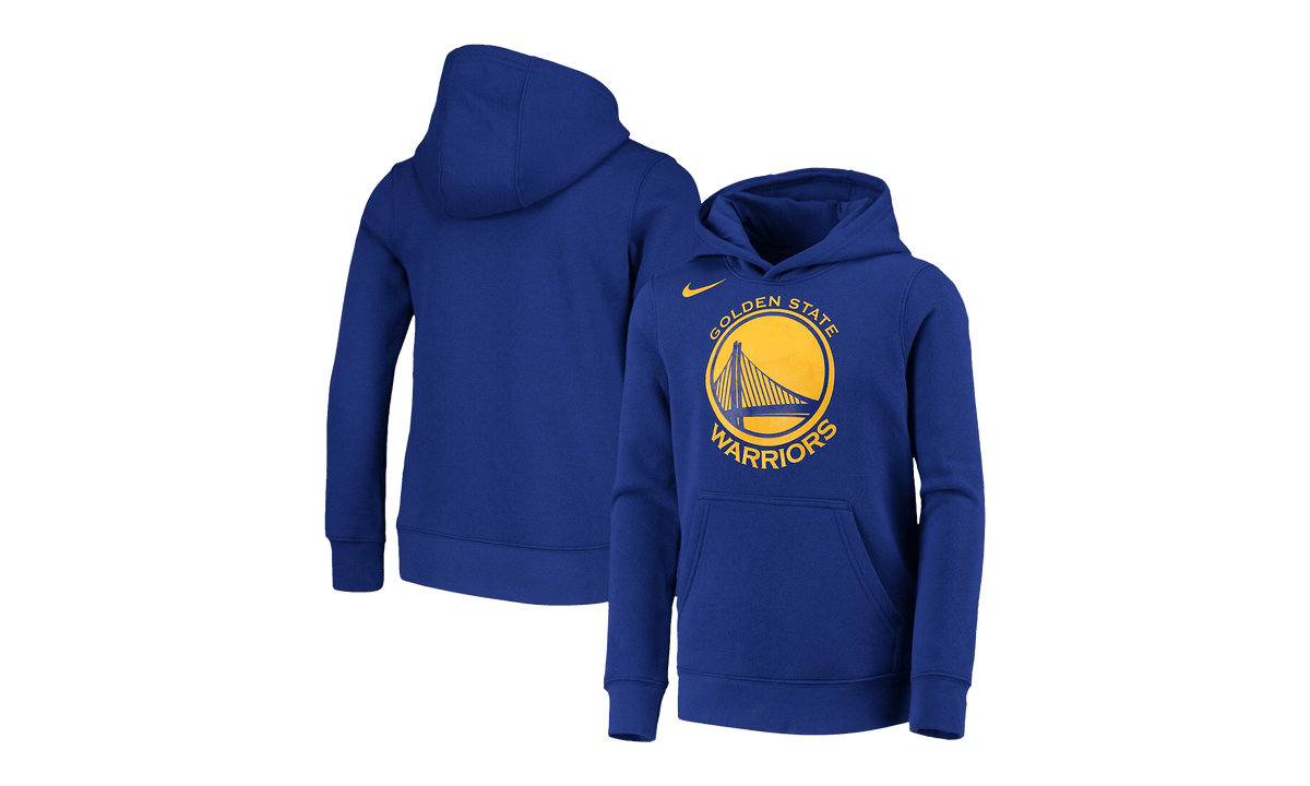 NIKE MENS Youth Nike NBA Golden State Warriors Hoodie "Blue" 9Z2B7BAWX WAR 9Z2B7BAWX WAR from Stadium Goods