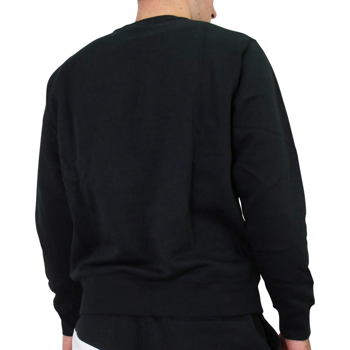 Nike Sportswear Club Fleece Men's Crew Color: Midnight Navy/White Size: S