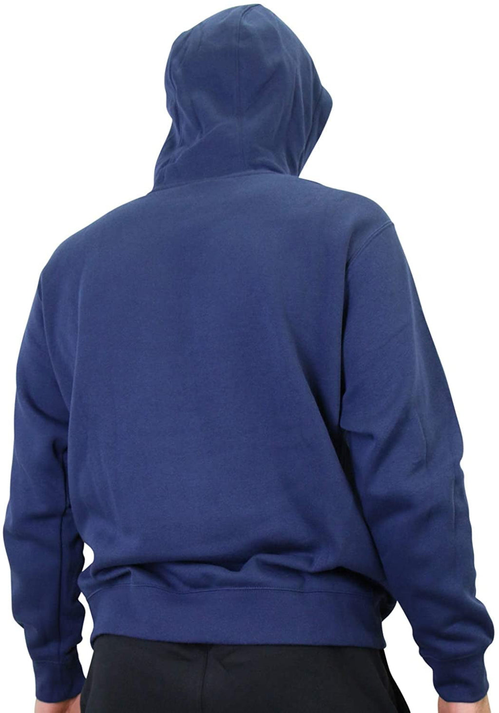 Mens Sweater Medium Front Pocket Embroidered Hooded M